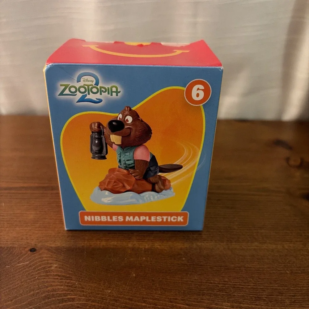 McDonald's Zootopia 2 Happy Meal Toy 2025 Nibbles Maplestick #6